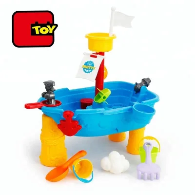 Play Boat Sand Water Beach Toy Set with 13 Pcs