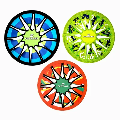 New Promotion 2024 Hot Style Outdoor Play Kids Neoprene Printed Twisted Flower Flying Disc