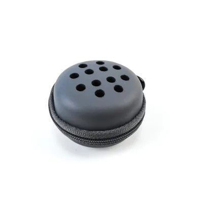 Perforated Portable EVA Jewelry Storage Case Box Shockproof Mini Jewelry Travel Carrying Case for Gift