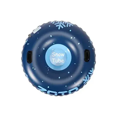 Inflatable Sledge Snow Tubing PVC Inflatable Snow Tube for Outdoor Winter Sports Games Towable Tubes