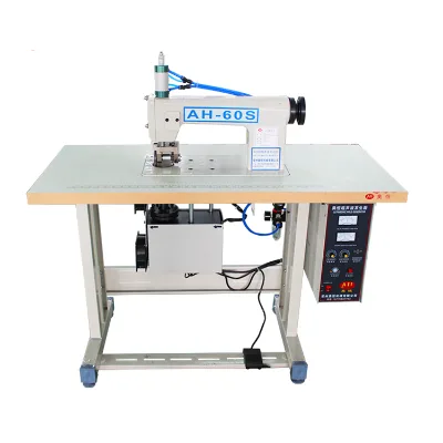 New AH Pneumatic Lifting Ultrasonic Lace Sewing Machine for Fabric Flower Making Dual Motor Version Semi-Automatic 2000W