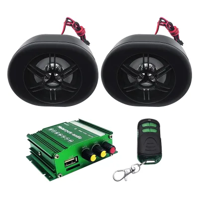 Hot Selling Motorcycle Mp3 Alarm System Player with Usb Radio Function