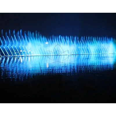 Free Design Outdoor Lake Sea Program Control Jumping Jets Water Music Fountain for Decoration Project