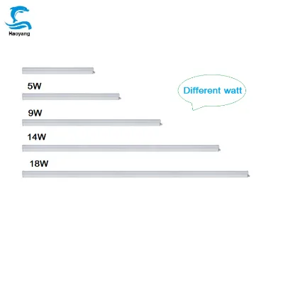 Factory Direct High Quality T5 Tube 517mm Haoyang Hot Sell 40w Led Batten Light Zhongshan Guzhen