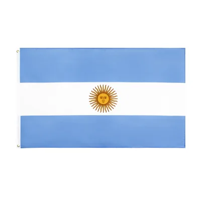 High Quality Custom 3x5ft Polyester Flag Durable Eye-catching Design 5 Stars Featuring Blue White Colors for Countries Honduras
