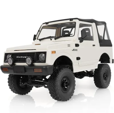 Dwi Dowellin C74-1 Jimny JA11 1/10 RC Rock Crawler 4WD RTR Truck | Realistic Jimny Body, LED Lights, Full Proportional Control