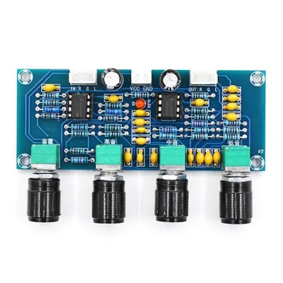 NE5532 Tone Board Preamp With Treble Bass Volume Adjustment Preamplifier Tone Controller For Amplifier Board