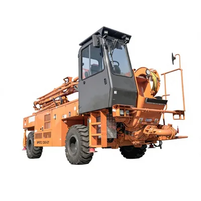 Mine High Pressure Wet Shotcrete Truck 74kW Chassis Power 30m3/h Output Engineering CSS3-Z1 (A) Wet Support Spraying Equipment