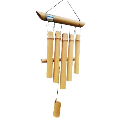 Handmade Crafts Natural Custom Wind Chimes Outdoor Bamboo Wind Chime