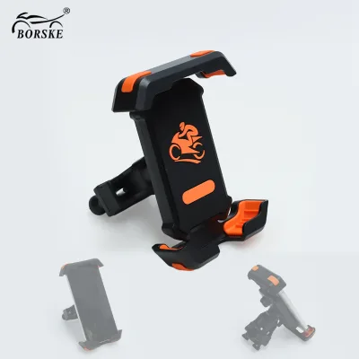 Customizable Universal Durable Phone Mount Rearview Handlebar Outdoor Cycling Phone Holder for Bike Motorcycle