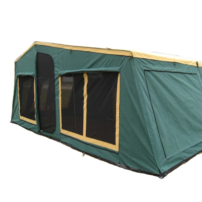 Competitive Price Outdoor Camping Equipment Trailer Tent with Cooking Area