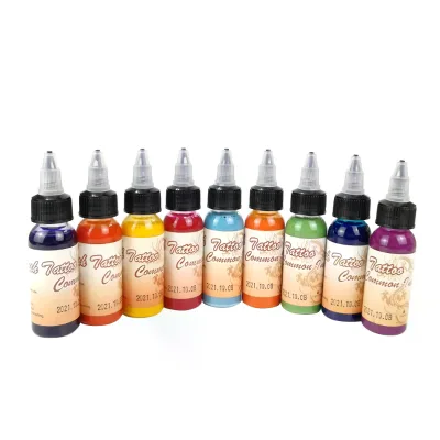 Waterproof Airbrush Tattoo Henna Ink Temporary Alcohol-Based Face Paint