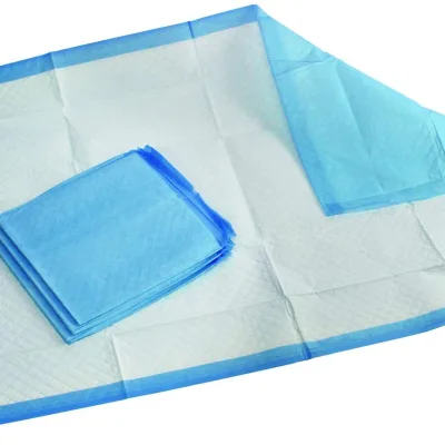 Hot Selling Leak-proof Disposable Bed Mat Pads for Adults with Adhesive Straps