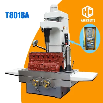 HanCreate T8018A T8018B T8018C Vertical Cylinder Boring Machine for Automobile Repair and Engine Maintenance Tool Equipment