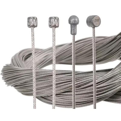 BKS Stainless Steel Bike Shift Brake Inner Cables Front Rear Cable Line Set 1700MM/2100 for Road Bicycles