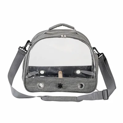 Bird Carrier Travel Cage with Stand, Small Bird Travel Cage for Parrot, Small Bird Carrier for Travel Parakeet Carrier