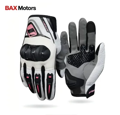 Non-Slip Control Motorbike Gloves Guantes Moto Multi Color Shock Absorb Shell Custom Logo Factory Bulk Price