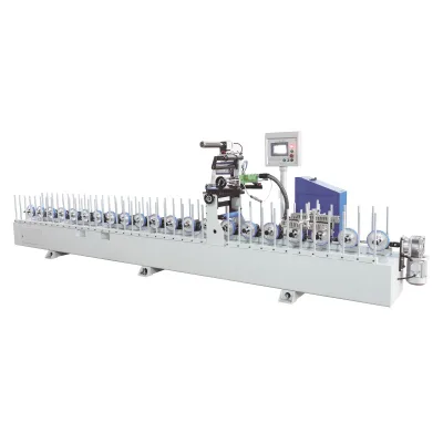 Automatic Line Wrapping Machine Pur Coating Machine for Door and Window, Trim Strip with Different Angle, Arc
