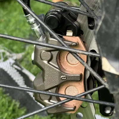 Front Brake Assembly for Light Bee Electric Motorcycle Repair Parts Dirt Caliper Handle Brake Set Bike Replacement Accessory