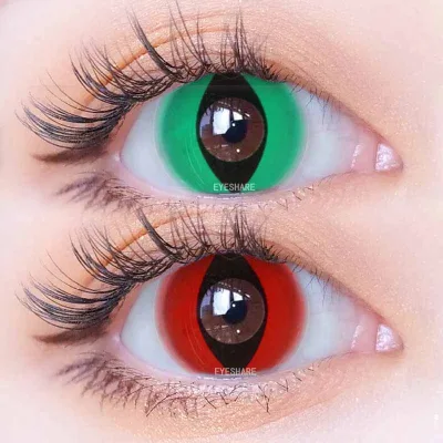 For Eyeshare High Quality Cosplay CAT EYE Series Contact Lenses Crazy Lens Eyes Soft Acuvue Trendrehab New Arrival