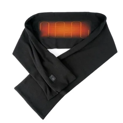 Dr.warm Battery Operated Heated Scarf Long Electric Heated Snood Neck Warmer