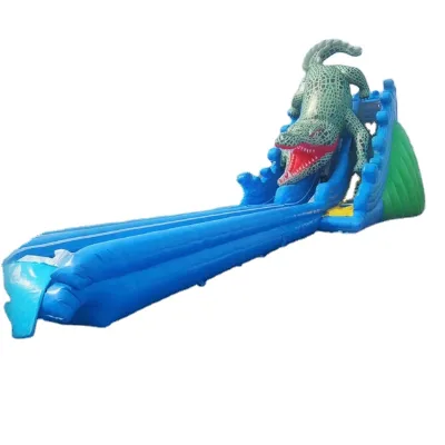 Custom Kids Waterslide slip and Slide Adults Giant Inflatable Water Slides  for Water Park Shark  Inflatable Water Slides