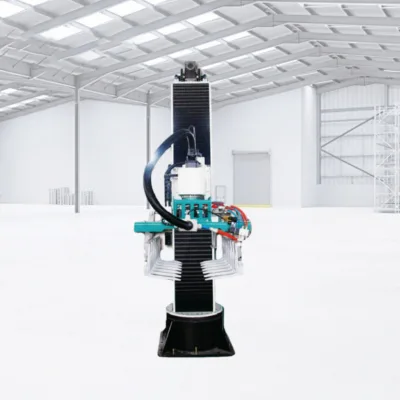Efficient Automated Single Column Palletizer for Grain Handling