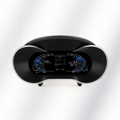 12.3" Digital Instrument Cluster Dashboard Virtual Cockpit Speed Dashboard Meter for Mercedes C/GLC/V W205 X253 LCD Speedometer