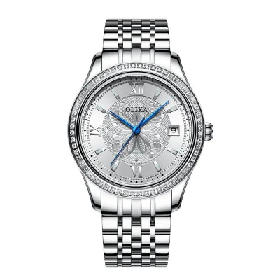 Ollka High-End Automatic Mechanical Watch for Men MIYOTA Movement Waterproof with 22mm Band Width Pointer Dial Display