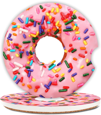 coaster ceramic doughnuts coasters with holder vest dripping ceramic coasters