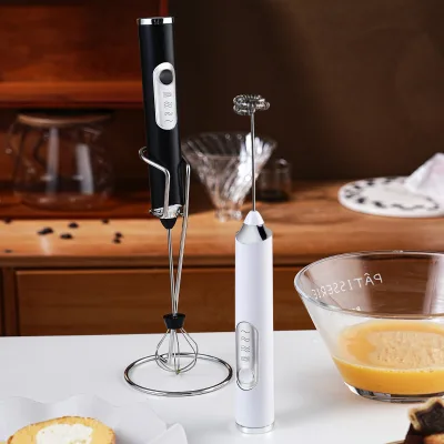 Home Wireless Electric Modern Design Milk Frother Hand-Held Tea and Egg Beater Tool New Eco-Friendly Coffee & Tea& Milk Tool