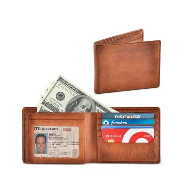 Custom Wallet Organizer With Pu Leather Luxury Wallet for Men High Quality Money Purse Female Mens Leather Wallets