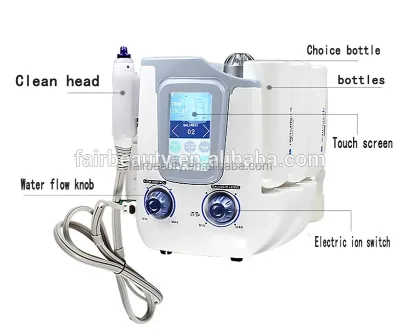 Factory Price 3-in-1 Korea Aqua High Frequency Oxygen Dermabrasion Aqua Facial Beauty Machine for Skin Rejuvenation