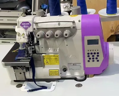Second Hand Hikari Overlock Sewing Machine Computerized Auto Tirmmer Overlock Hikari Industrial Machine Jordon Factory Directly