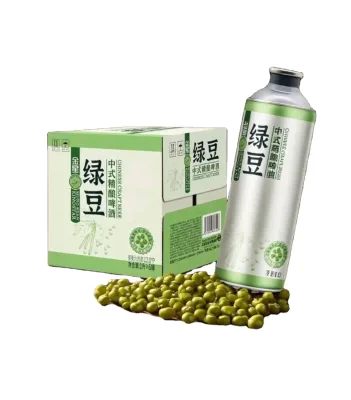 Kingstar Mung Bean Chinese Craft Beer 1L Herb Spice Ale Box Can Light Color Natural Refreshing Taste 4.1% Alcohol Content
