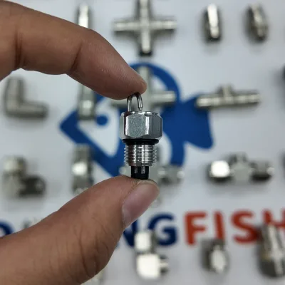 DaringFish Brass High Pressure Ruby Insert Impact Pin Nozzle with Stainless Steel Fine Fog Spray for Garden Cooling Dust Removal