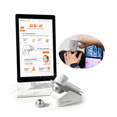 OEM ODM Factory Price AI Intelligent 3D Facial Scalp Skin Analysis Detector 3 Spectra Scalp Analysis Machine