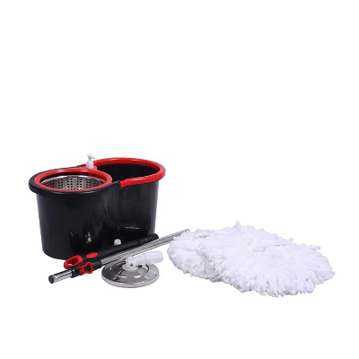 2022 Best Selling Small Mop Buckets Easy Life 360 Rotating Spin Magic Mop Bucket Factory Price Electrostatic Dust Mop