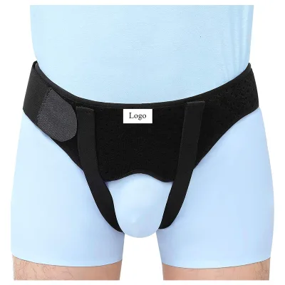 Single Double Inguinal or Sports Hernia Truss Two Removable Compression Pads Inguinal Hernia Strap Support