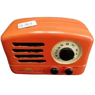 Retro Radio Music Box Creative Gift Home Decor Resin Products