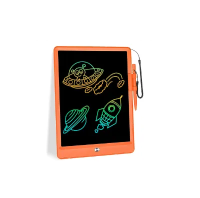 LCD Writing Board, 15 Inch Colourful Screen Writing Tablet for Children Adults, Erasable LCD Drawing Board