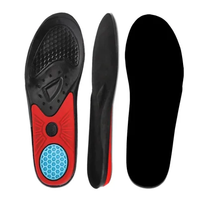 Sports Massaging Silicone Gel Insoles Arch Support Orthopedic Plantar Fasciitis Running Insole for Shoes HA00132
