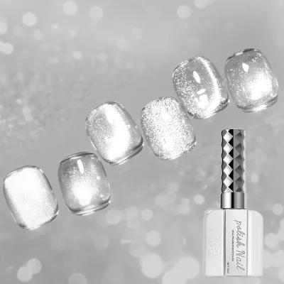 Glitter Boiling Water Crystal New Cat Eyes Gel Polishes 16ml Star Light Cat Eye Gel