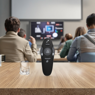 NEW USB Presenter Remote Factory Wireless Laser Pointer for PowerPoint Presentations Clicker for Easy Clicking & Navigation