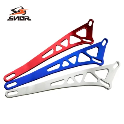 SNOR Motorcycle Aluminum Hollow Exhaust Hanger Bracket for Yamaha Y15 Y16 LC135 Sniper135 Modification Parts