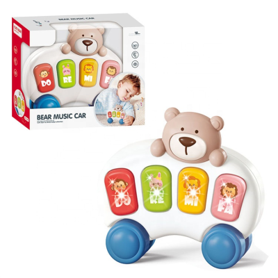 New Design Educational Toy  Baby Toy Puzzle Animal Design Musical Activity Car Baby Toys