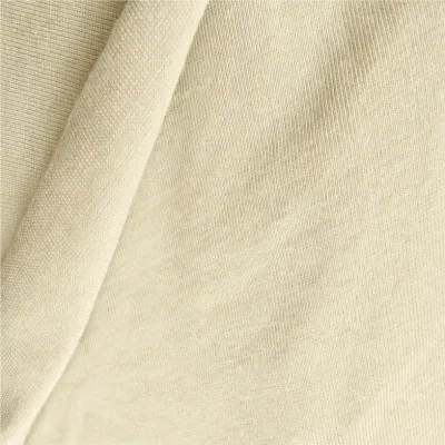 ECOU ECO-KPTF23773 73% Polyester 22% for 5% Spandex 40S 20D Spandex Yarn Weft Knitted Single Jersey 210gsm Medium Fabric