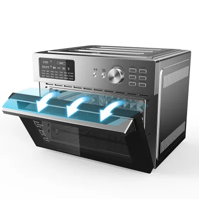 High End Customization OEM/ODM Electric Hot Air Fryer Oven - 30L Capacity with 21 Functions & 140℉ Low Surface Temp