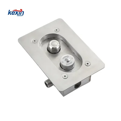 Wholesale Kexin S-3316 Prison Bathroom SS 304 Eco-Friendly Water Saving Modern Design Hidden Shower Mixer Switch Wall-Mounted