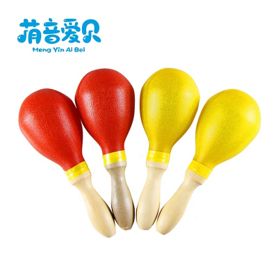 Wholesale Percussion Instrument Plastic Adult Maracas